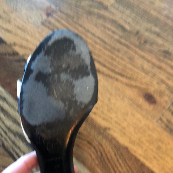 Chanel small heeled slides - Picture 6 of 11